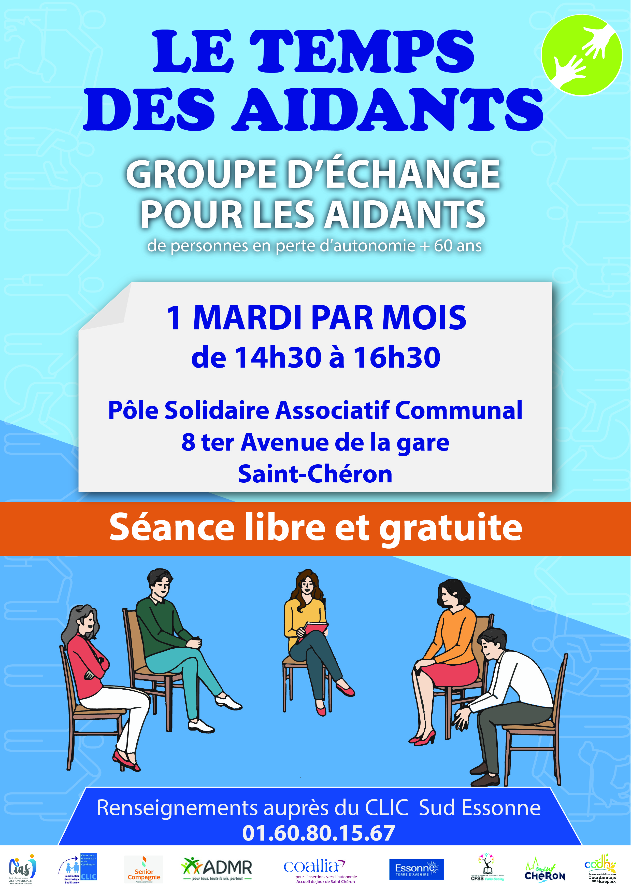 Affiche Le temps des aidants St Chéron.jpg (Affiche atelier aides aux aidants)